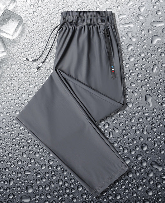 Fast-drying Drawstring Waist Sports Pants
