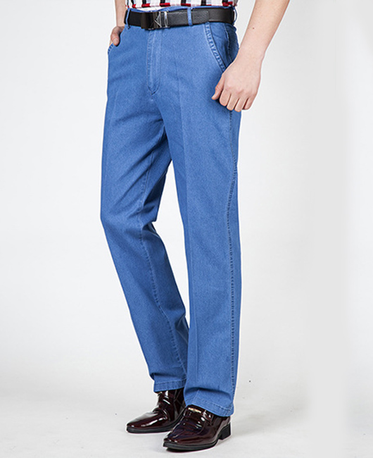 Casual Washed High Waist Denim Straight Leg Jeans