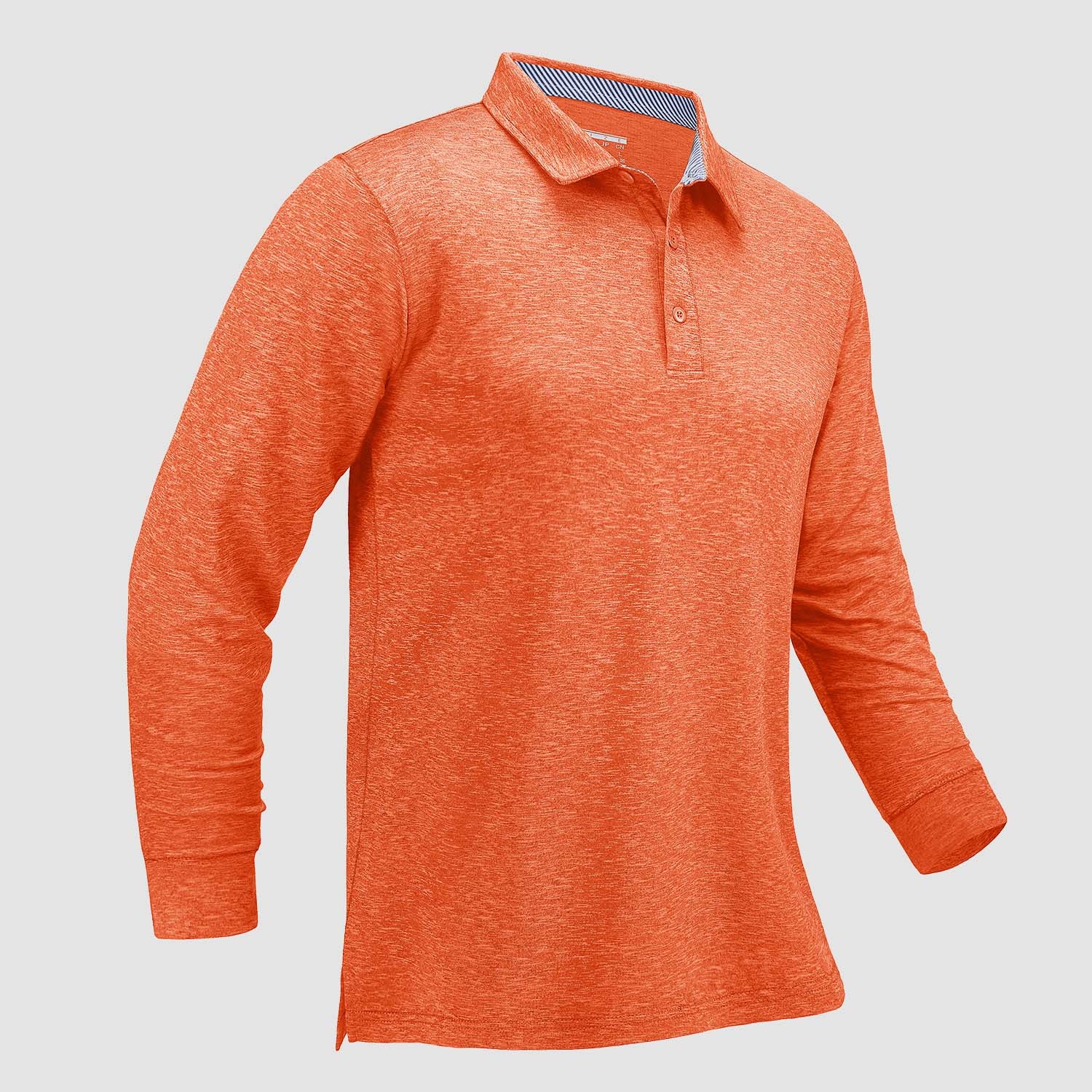 Men's Long Sleeve Golf Polo Shirts Collared Casual Athletic Quick Dry Shirts